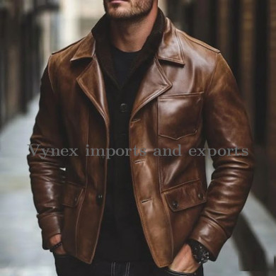 Mens Leather Jacket
